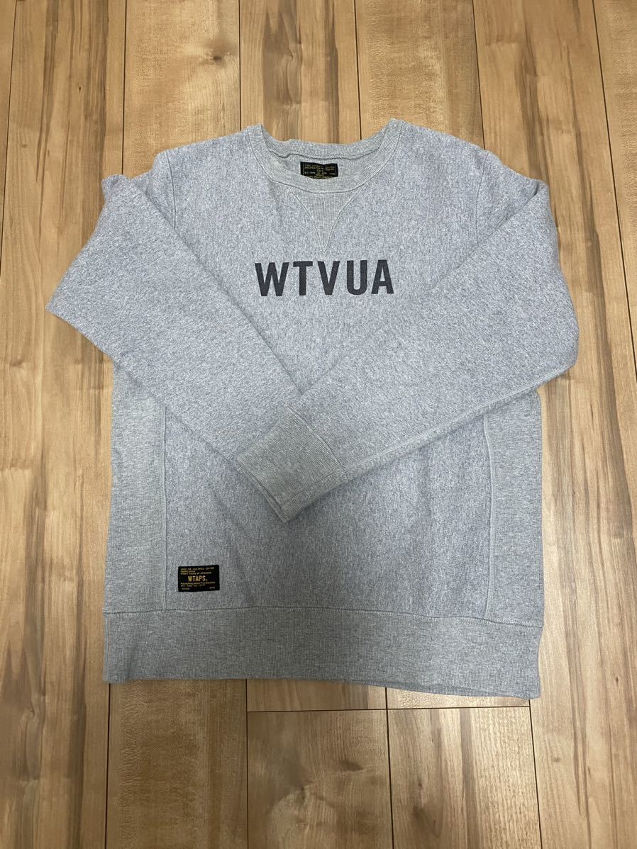 最適な材料 WTAPS NECK CREW スウェット ダブルタップス 長袖Tシャツ