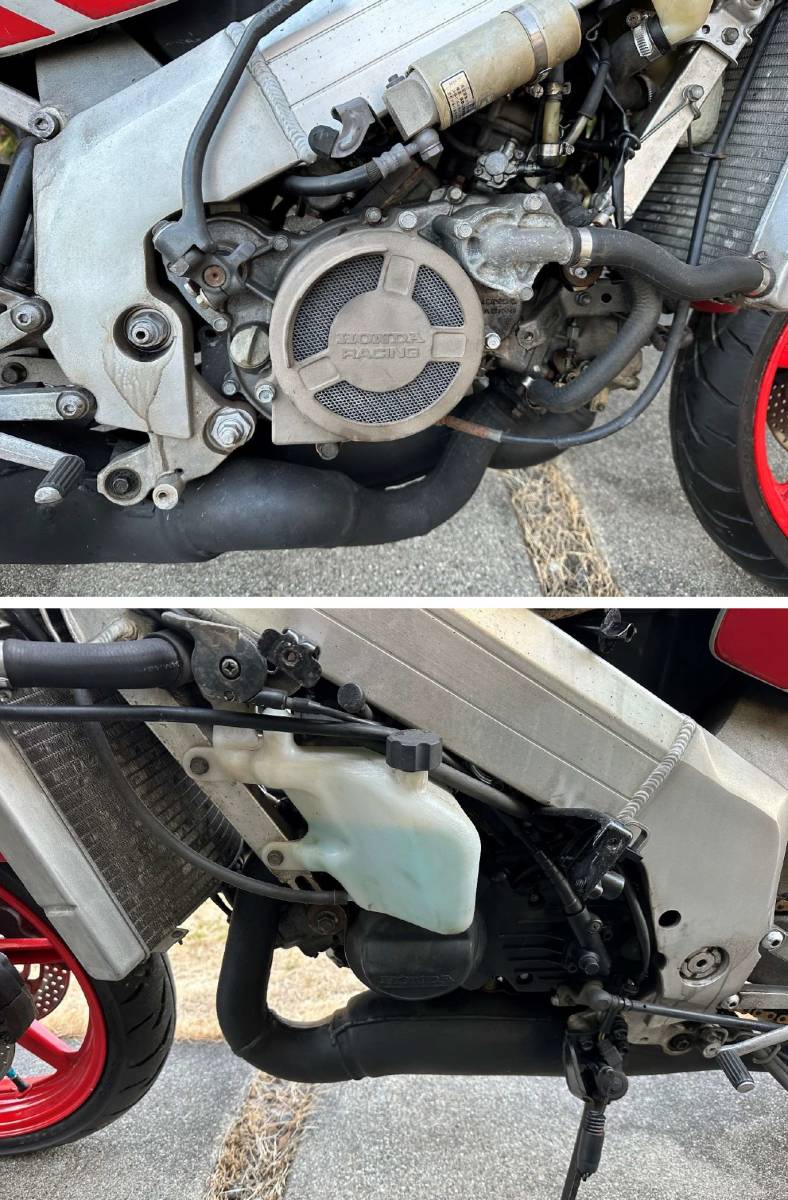 nsr250 mc21 se 減衰調整 サスペンション オイル漏れなし