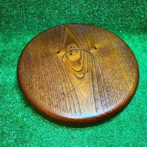  O-Bon circle tray .... tray . tea utensils tea ceremony wooden wood grain diameter 29.5. used long-term keeping goods 