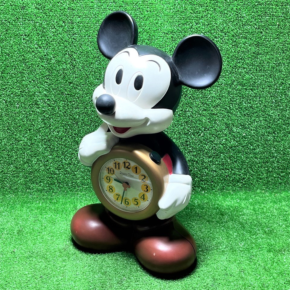 レトロ ミッキー ミッキーマウス 時計 置物 飾り キャラクター レトロ ミッキー ミッキーマウス 時計 置物 飾り キャラクター