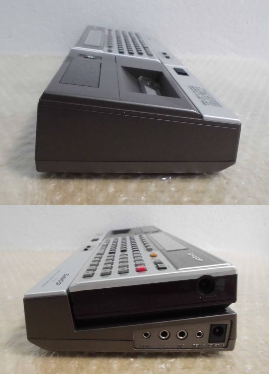 SHARP/ sharp pocket computer - pocket computer PC-1500/CE-150 electrification has confirmed present condition goods accessory equipped 