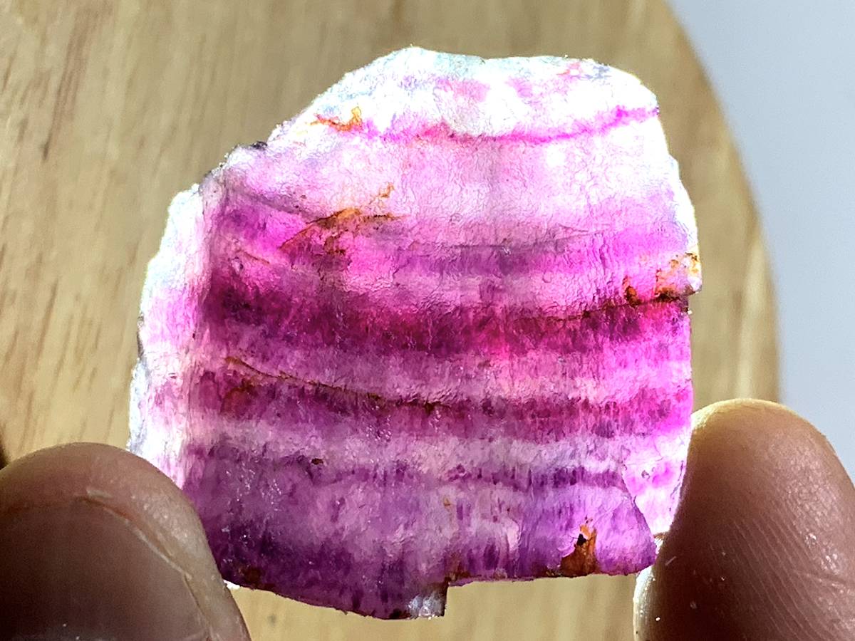 カラフルフローライト・蛍石・紫・2・31g（中国産鉱物標本）_画像10