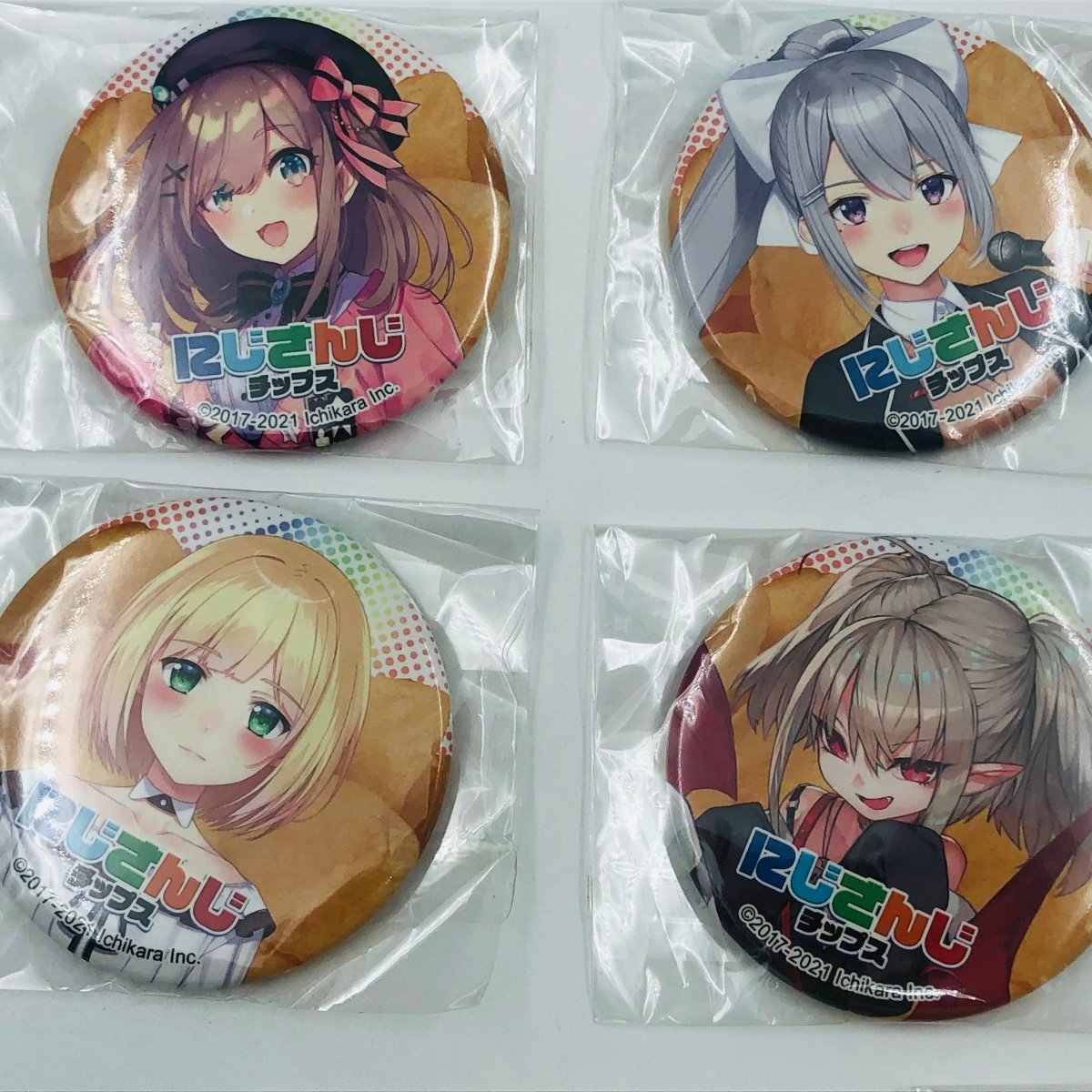  new goods unopened .. san . chip s can badge 8 kind set string month wistaria .. other 