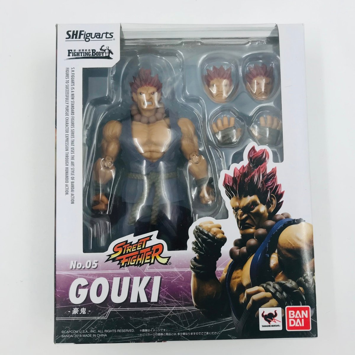 未開封品 S.H.フィギュアーツ 豪鬼 (『ストリートファイター』シリーズ