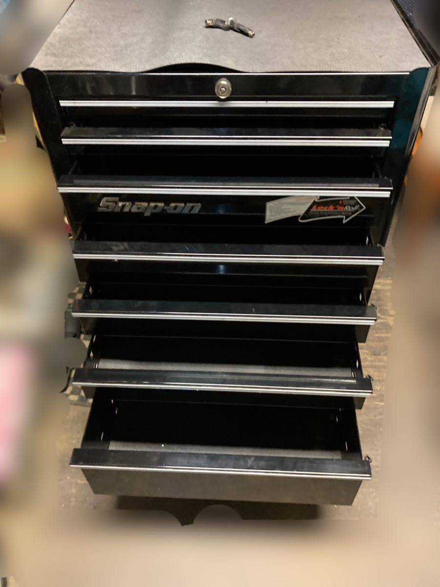 スナップオン Snap-on 工具箱 ツールボックス KRA2007KCPC 人気のブラック 中古 値下げ
