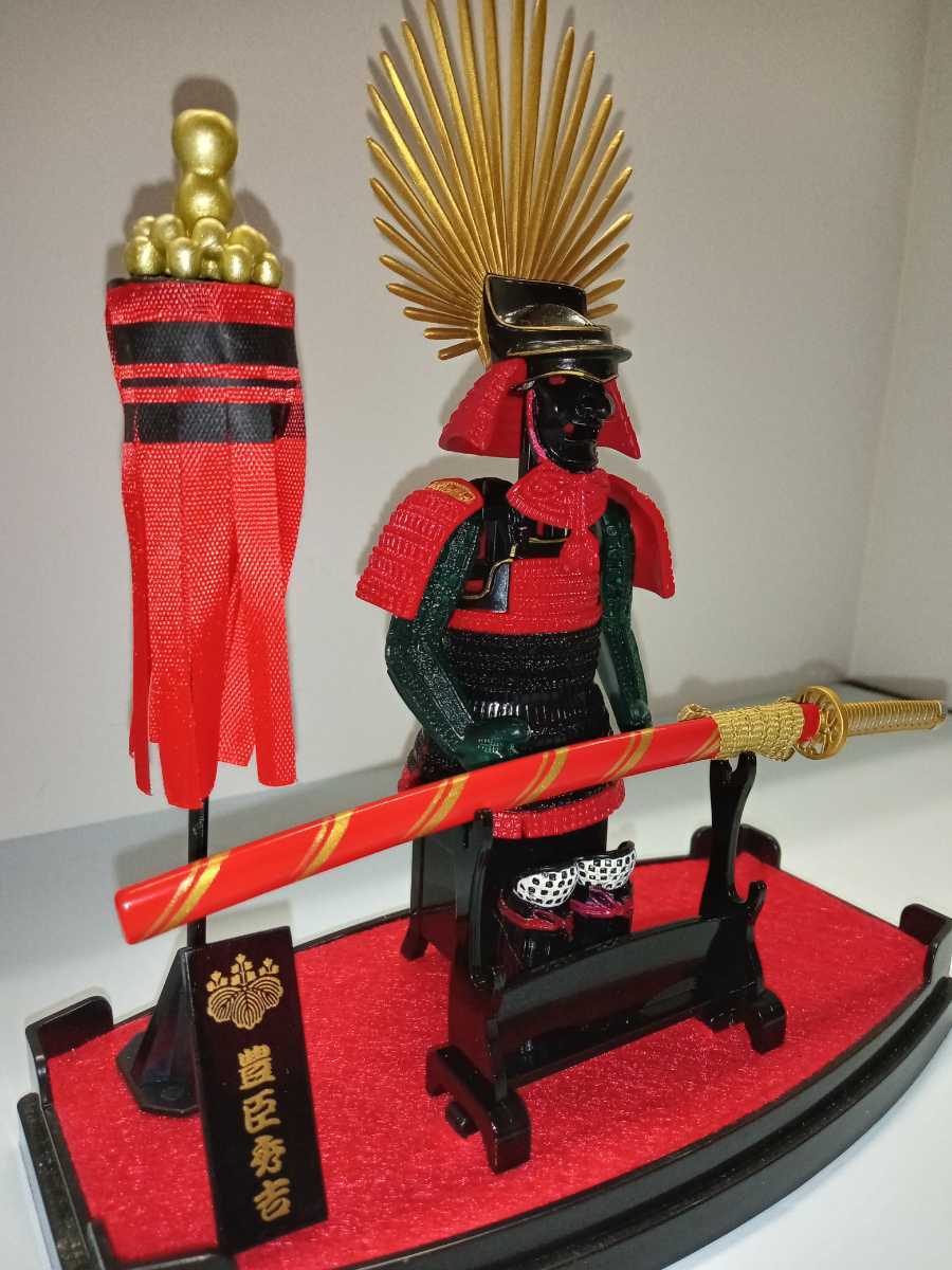 .. превосходящий . доспехи фигурка меч лошадь печатка сиденье Meister Japan 