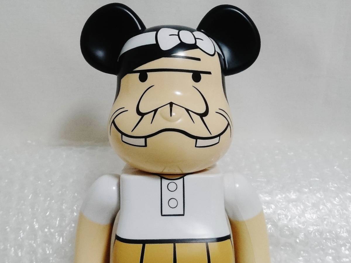 展示品+廃盤品　MEDICOM TOY　BE＠RBRICK　天才バカボン　バカボンのパパ　MANGART BEAMS T　400%　メディコムトイ　ベアブリック_画像2