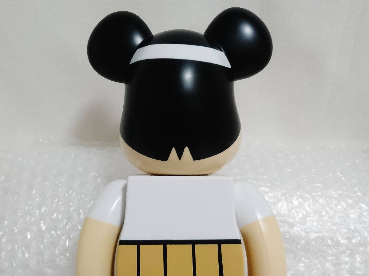 展示品+廃盤品　MEDICOM TOY　BE＠RBRICK　天才バカボン　バカボンのパパ　MANGART BEAMS T　400%　メディコムトイ　ベアブリック_画像5