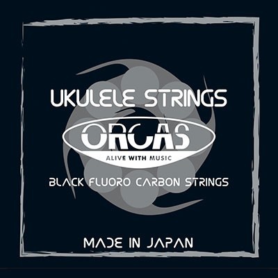 ORCAS フロロカーボン ウクレレ弦Low-Gセット ソプラノウクレレ用 コンサートサイズ ライトゲージ（019～036） OS-LGT LG カラー:ブラック_画像1