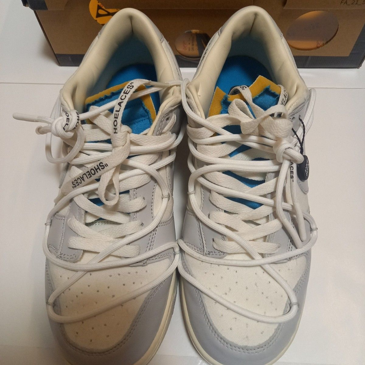 OFF-WHITE×NIKE DUNK LOW 1 OF 50 47 28cm NIKE ナイキ|Yahoo!フリマ