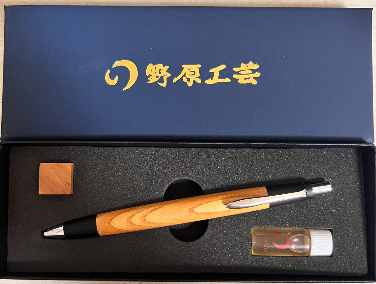 野原工芸 欅 旧型 シャープペンシル シルバー