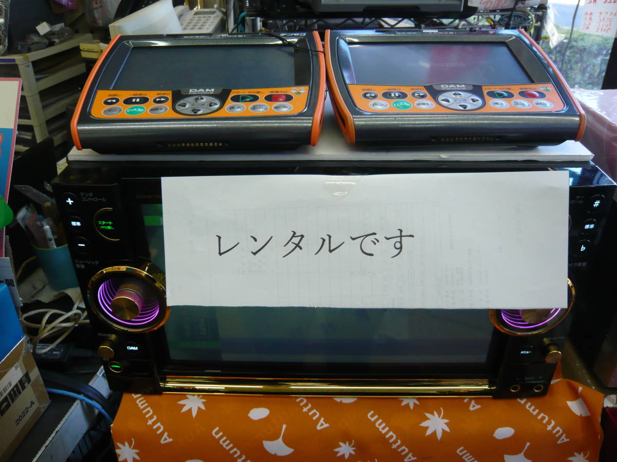 カラオケレンタル 第一興商 DAM-XG8000 LIVEDAM Ai 1～5日間500曲まで