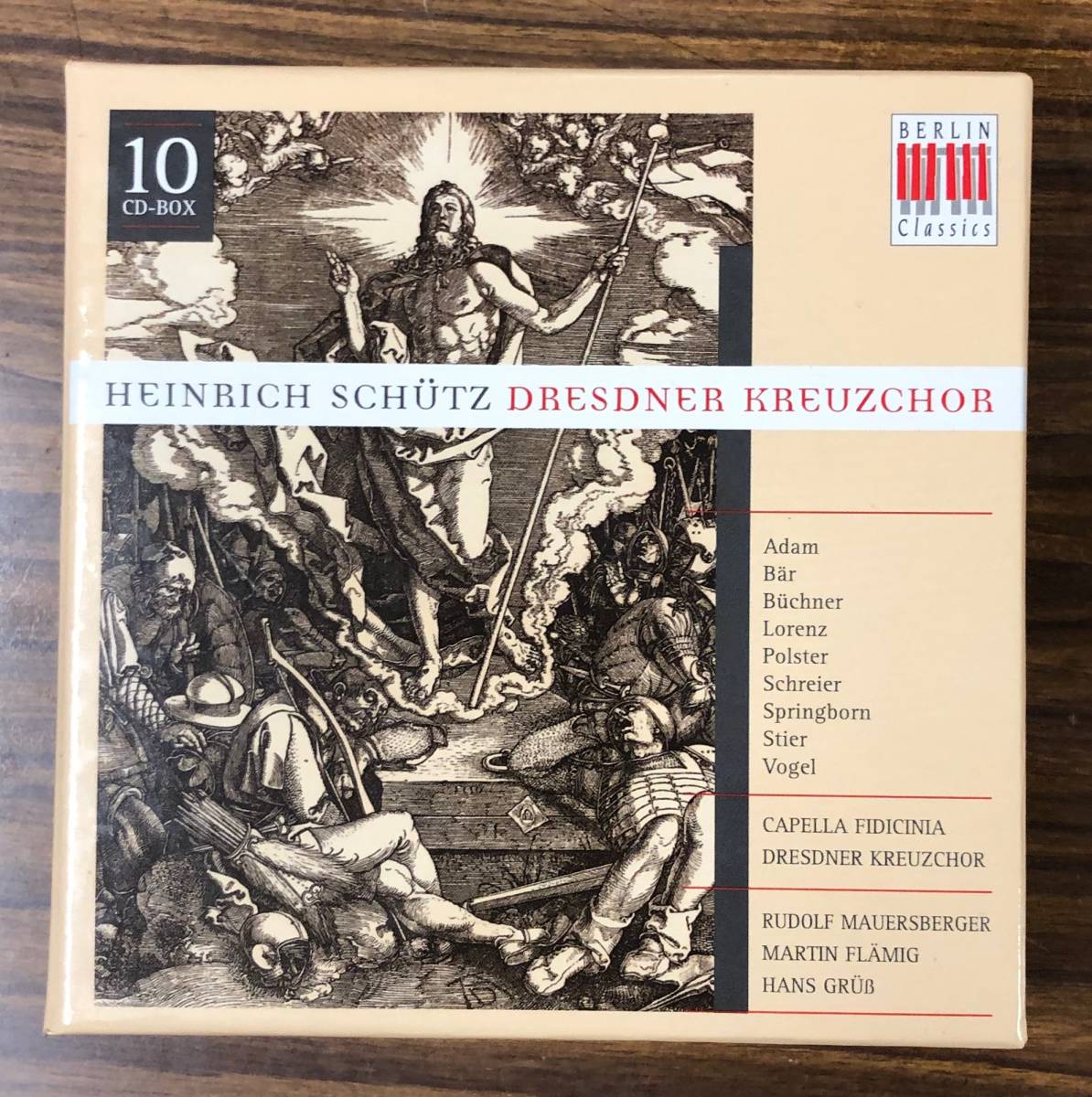 Heinrich Schutz / Dresdner Kreuzchor 10CD BOXの画像1