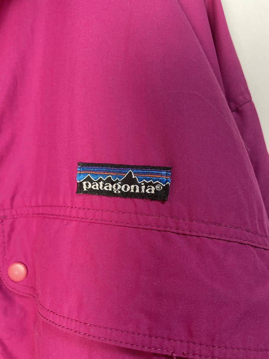 【Rタグ】Patagonia パタゴニア アルパイン プルオーバー パープル L ガイド ナイロン ジャケット インファーノ エスケープ アノラック_付きタグ