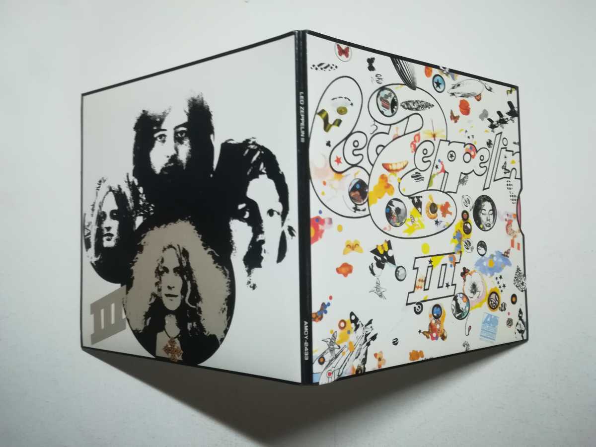 【帯付回転紙ジャケCD】Led Zeppelin - III 1970年(1997年日本盤) レッド・ツェッペリン 3 'Immigrant Song'「移民の歌」収録_画像2