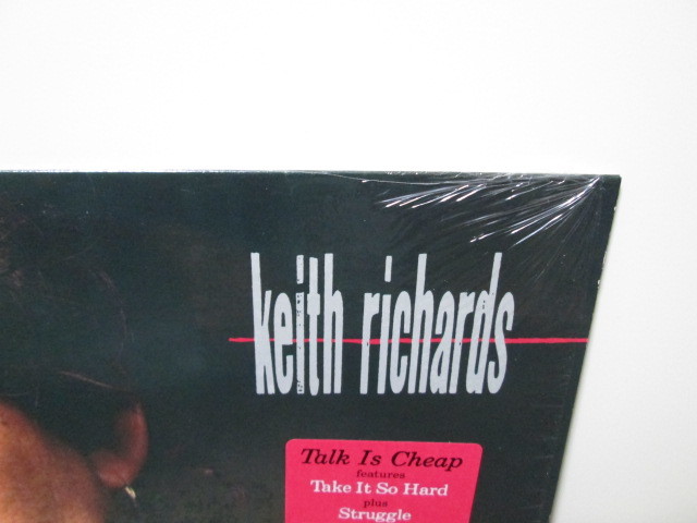 盤質A US-original Talk Is Cheap [Analog] キース・リチャーズ Keith Richards (The Rollong Stones) アナログレコード vinylの画像3