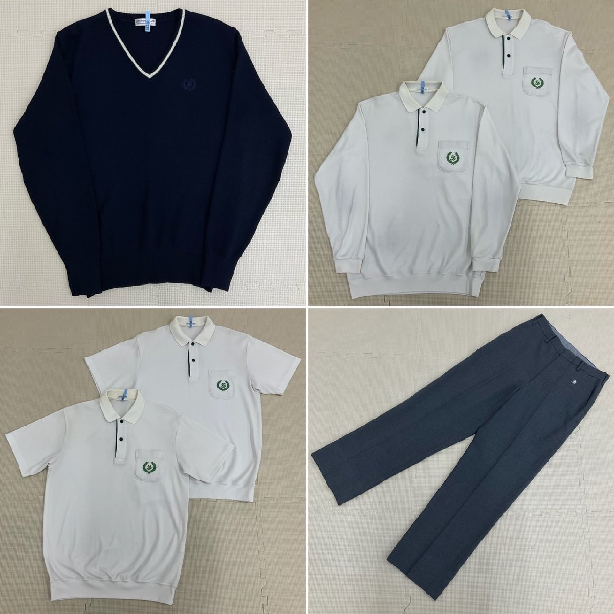 流行り の ブランド 私立 兵庫県 (中古) US707-2 神港学園高校 8点セット 男子学生服 学生服