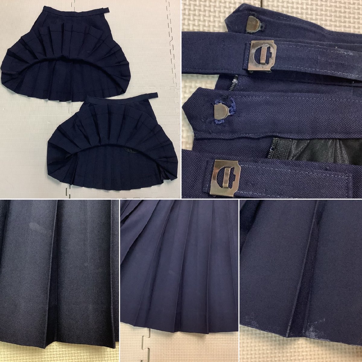 【25%OFF】 (中古) Y)I626 山形県 /校章付/59/L 6点セット 旧制服 長井高校 学生服