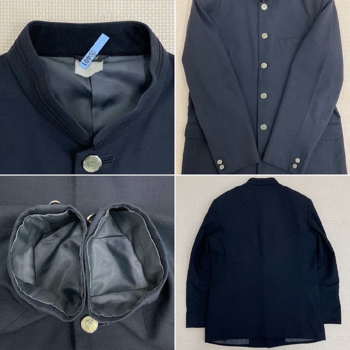 UT36-2 (中古) 栃木県 私立 作新学院高校 男子学生服 4点セット UT36-2 (中古) 栃木県 私立 作新学院高校 男子学生服 4点セット