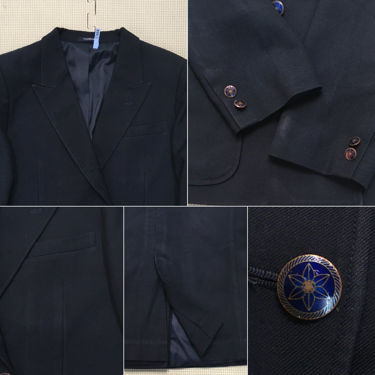 T)A664(中古)茨城県 那珂高校 7点セット /指定品/M/L/W63/W66 T)A664(中古)茨城県 那珂高校 7点セット /指定品/M/L/W63/W66