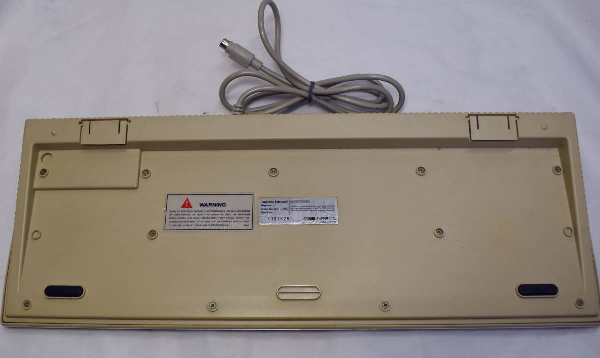 ●●APPLE Macintoshシリーズ用キーボード（SANWA：SKB-105MJ)中古/未チェック●●_画像2