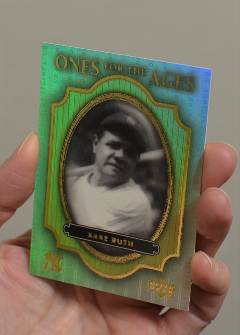 超レア！！！　2000年　Babe Ruth .ニューヨーク ヤンキース　野球神様　プロ野球　トレーディングカード　美品_画像7