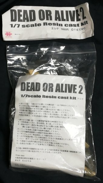 DEAD OR ALIVE2 エレナガレージキット 1/7 Modeling Club KAZYA レジンキャストキット