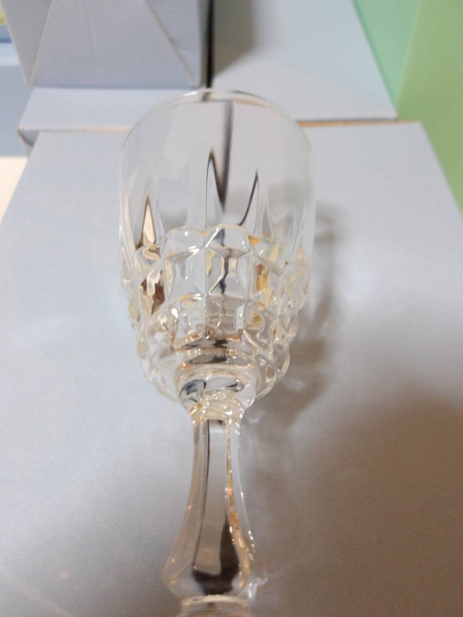即決 大幅値下げ Cristal D’Arques クリスタルダルク リキュール ショット グラス フランス製_画像5