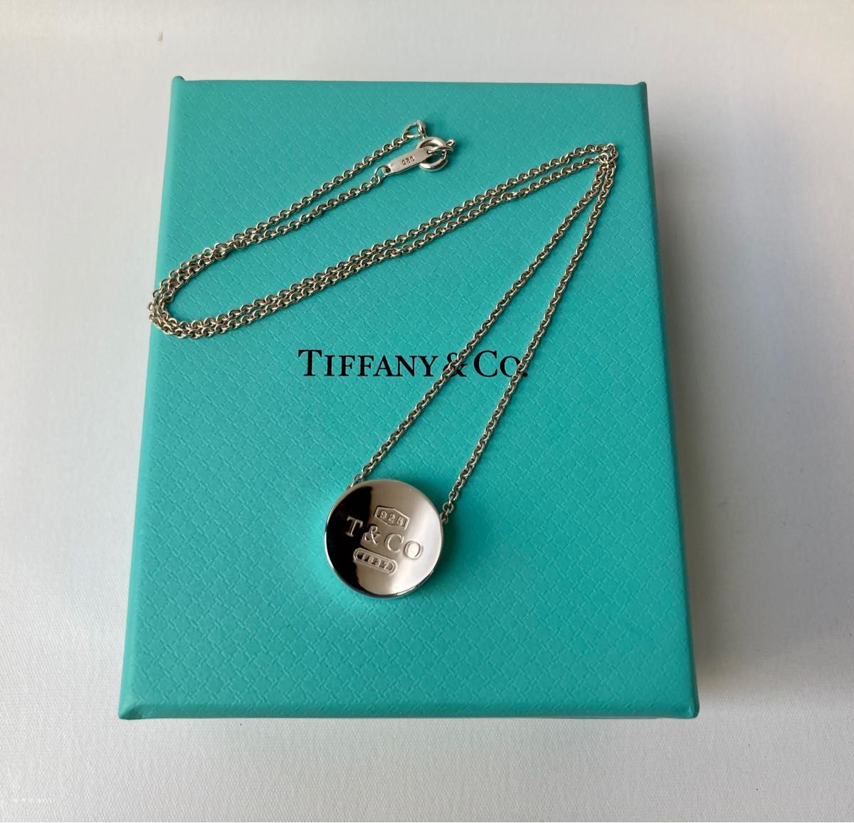 TIFFANY&Co. 極美品 1837 ドッグタグ ネックレス Ag925-