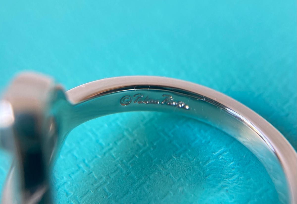 Tiffany＆co.  ティファニー　ラビングハート　約9号　シルバーリング　パロマ・ピカソ　Ag925