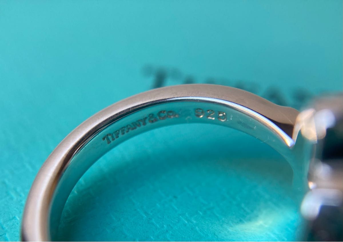 Tiffany＆co.  ティファニー　ラビングハート　約9号　シルバーリング　パロマ・ピカソ　Ag925