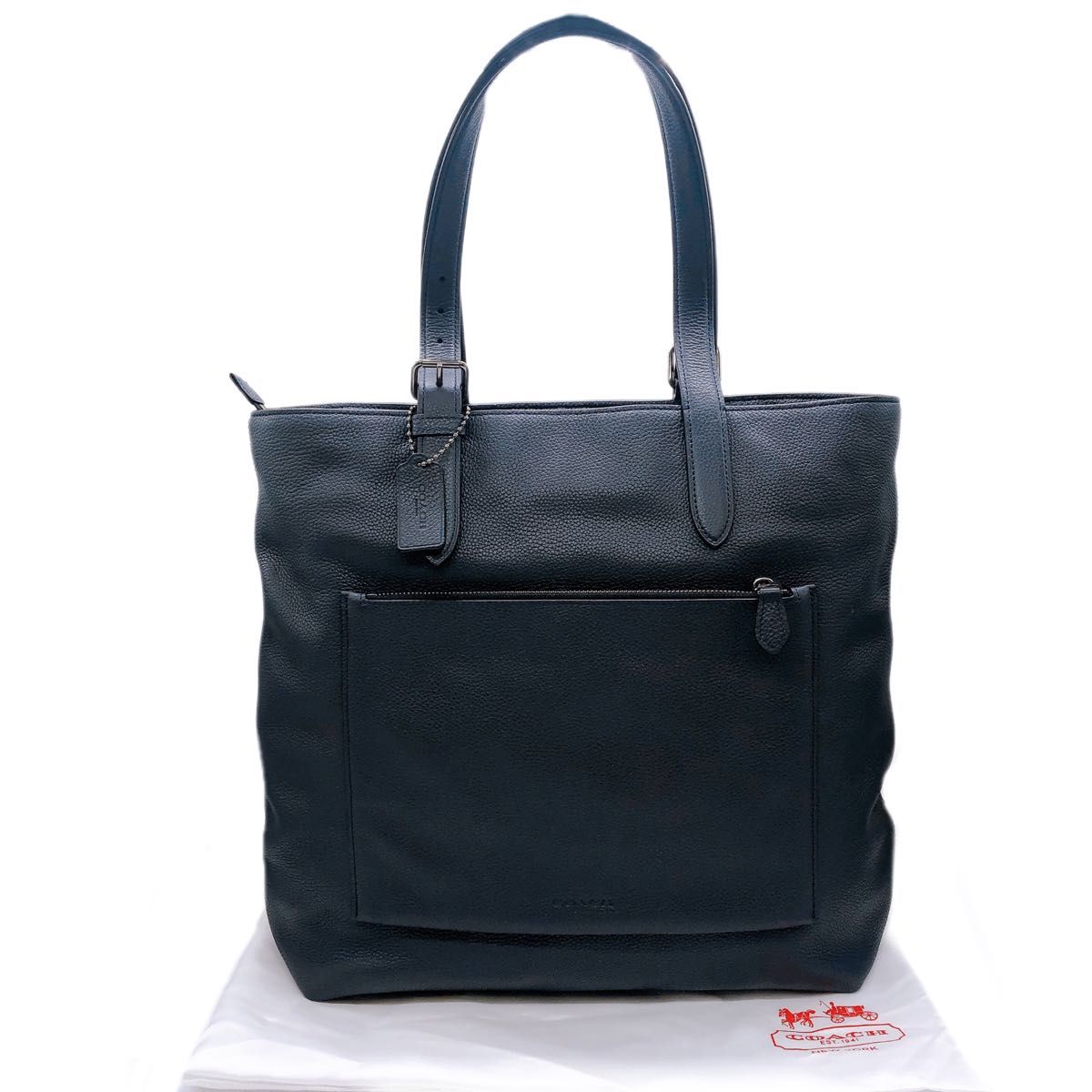 SALE新作 COACH - 正規品 COACH オールドコーチ ネイビー トートバッグ