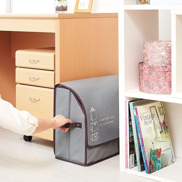 [ immediate payment ] with activated charcoal . paper bag storage box kojito paper bag activated charcoal deodorization adjustment integer . one-side attaching pocket case storage closet 