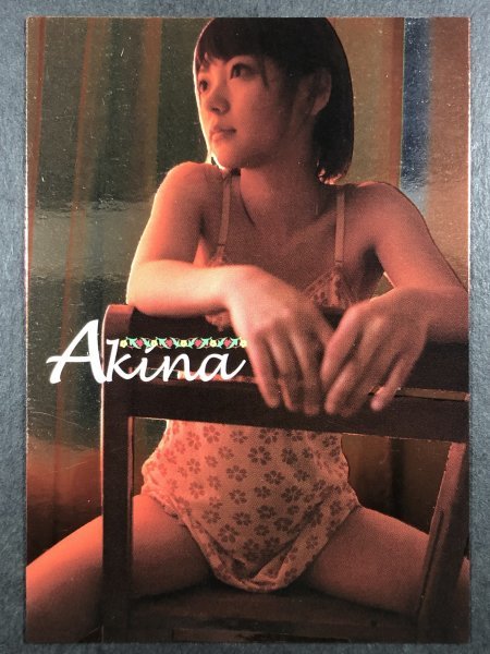 AKINA　アキナ　HIT'ｓ ヒッツ 2008　106　水着 グラビア アイドル トレカ トレーディングカード フォルダー５_画像2