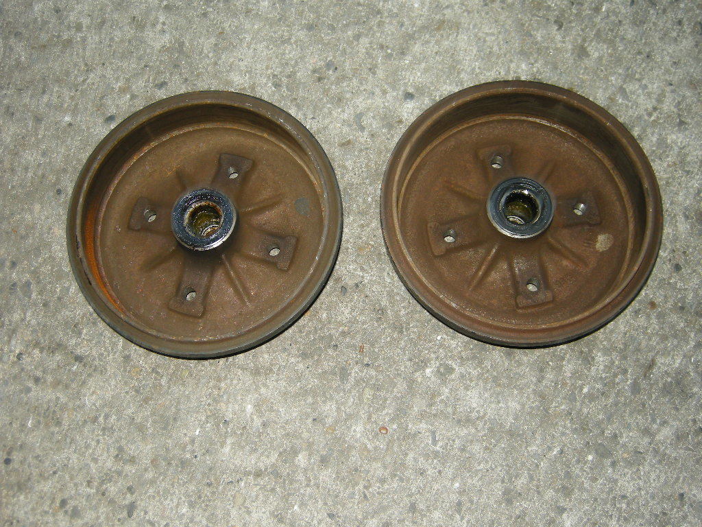  air cooling VW brake Fr drum 68 year on and after BJ for hub bearing attaching Beetle drum brake 4Lug genuine products 