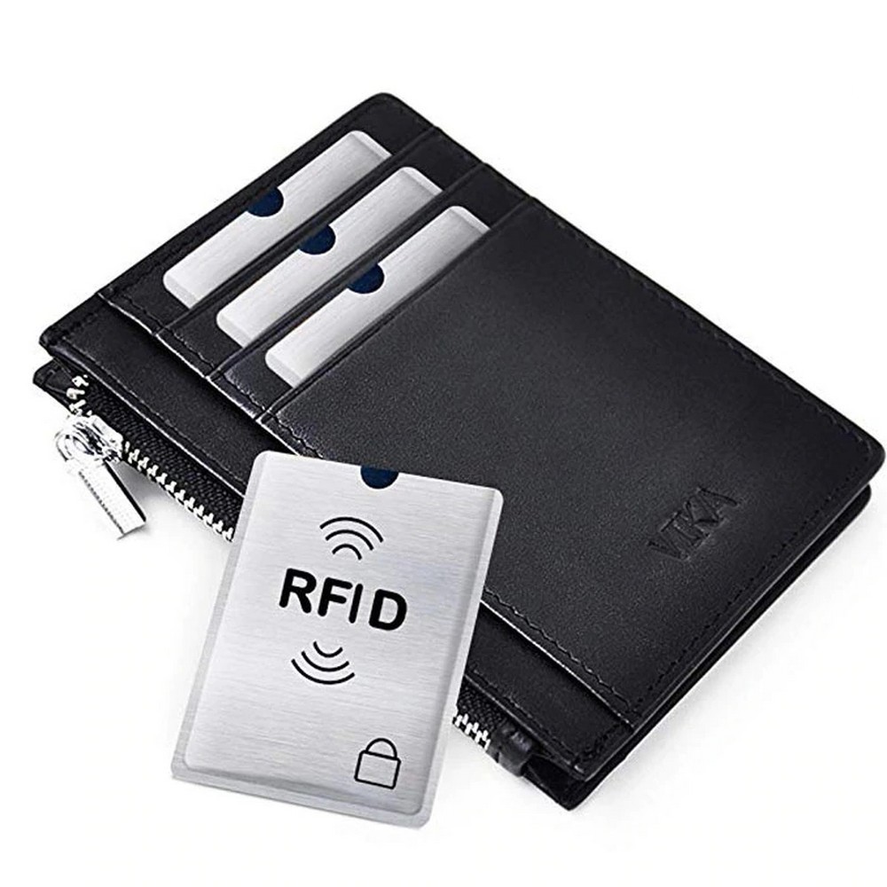 10枚セット RFIDスキミング防止カード非接触カード 磁気データ保護 説明書付