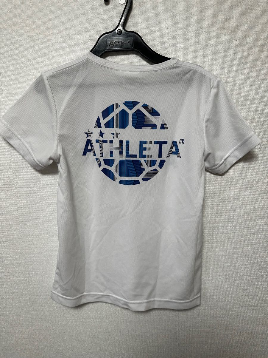 ATHLETA アスレタ プラシャツ　Tシャツ　半袖　美品　サッカー　フットサル　キッズ　ジュニア　