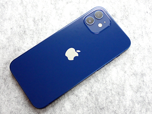 □【中古 良品】SIMロック解除 au iPhone 12 64GB ブルー MGHR3J/A 本体 SIMフリー 制限〇 一括購入(NZ57-7) - 2