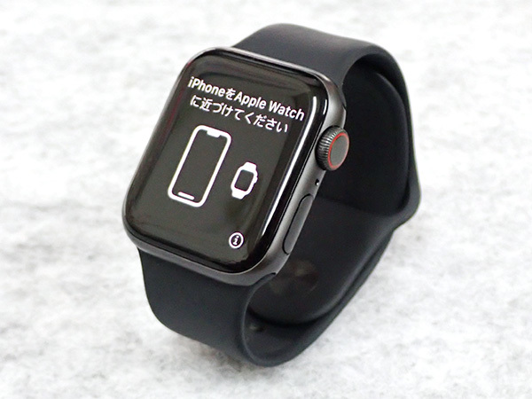 ☆【中古】Apple Watch Series 5 Cellularモデル 40mm スペースグレイ