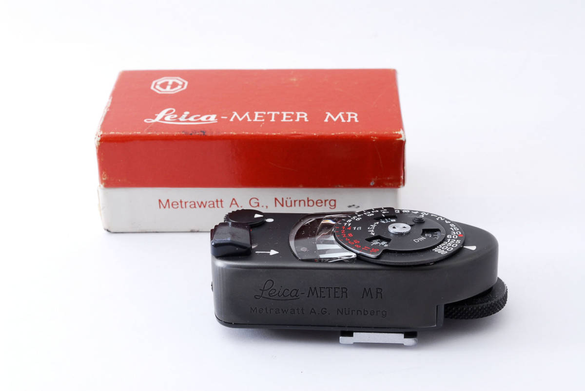 美品 ライカ Leica 露出計 MR-4 MR 4 ブラック MR Meter | www.burger