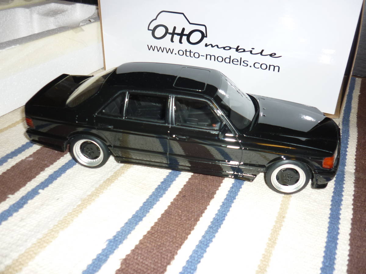 OttO 1/18 メルセデスベンツ 560SEL 6.0 AMG (W126) ブラック