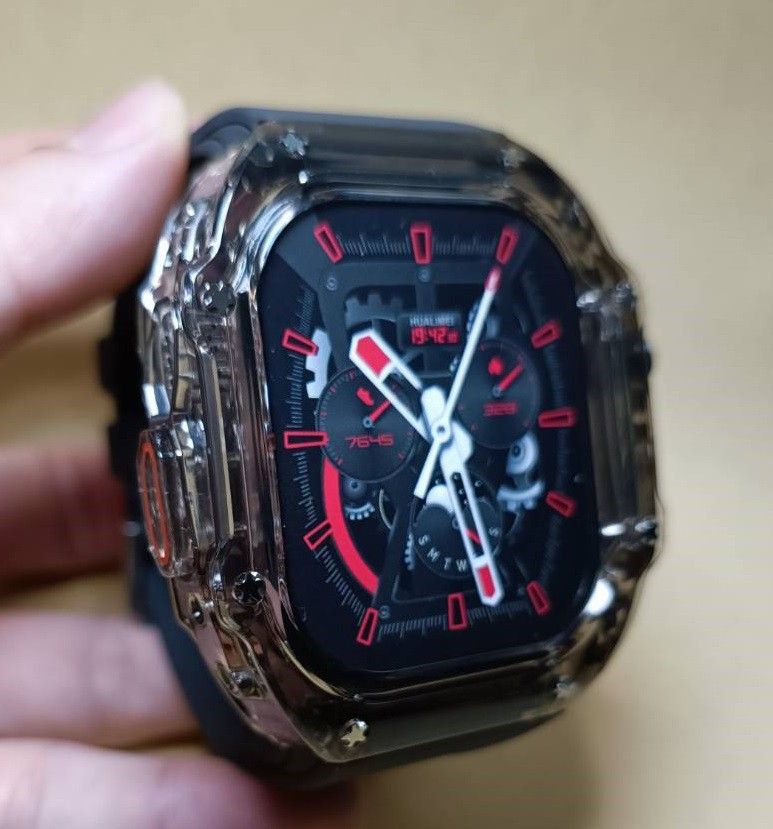 49mm 黒 アップルウォッチウルトラ apple watch ultra ゴールデン