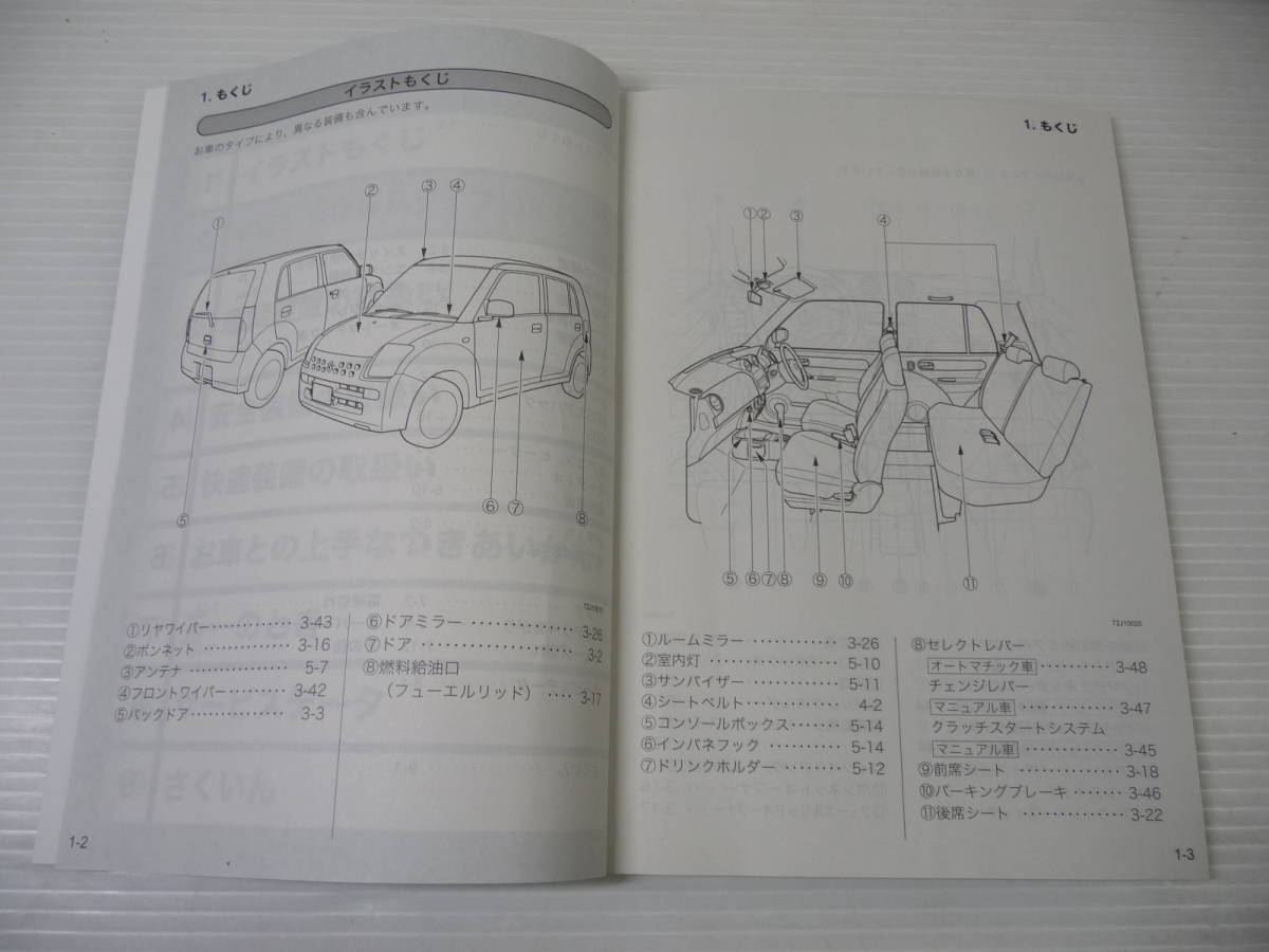 ■SUZUKI スズキ ALTO アルト 純正 取扱説明書 クイックガイド セット 2008年4月 印刷■_画像4