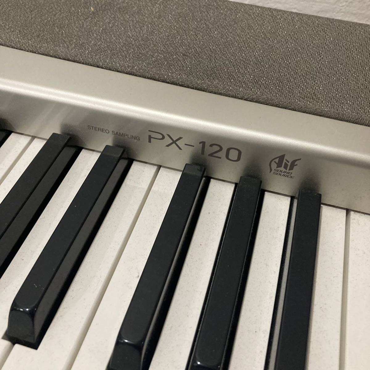 人気絶頂 カシオ 電子ピアノ 88鍵盤 PX-120 ペダル付 veme.fi