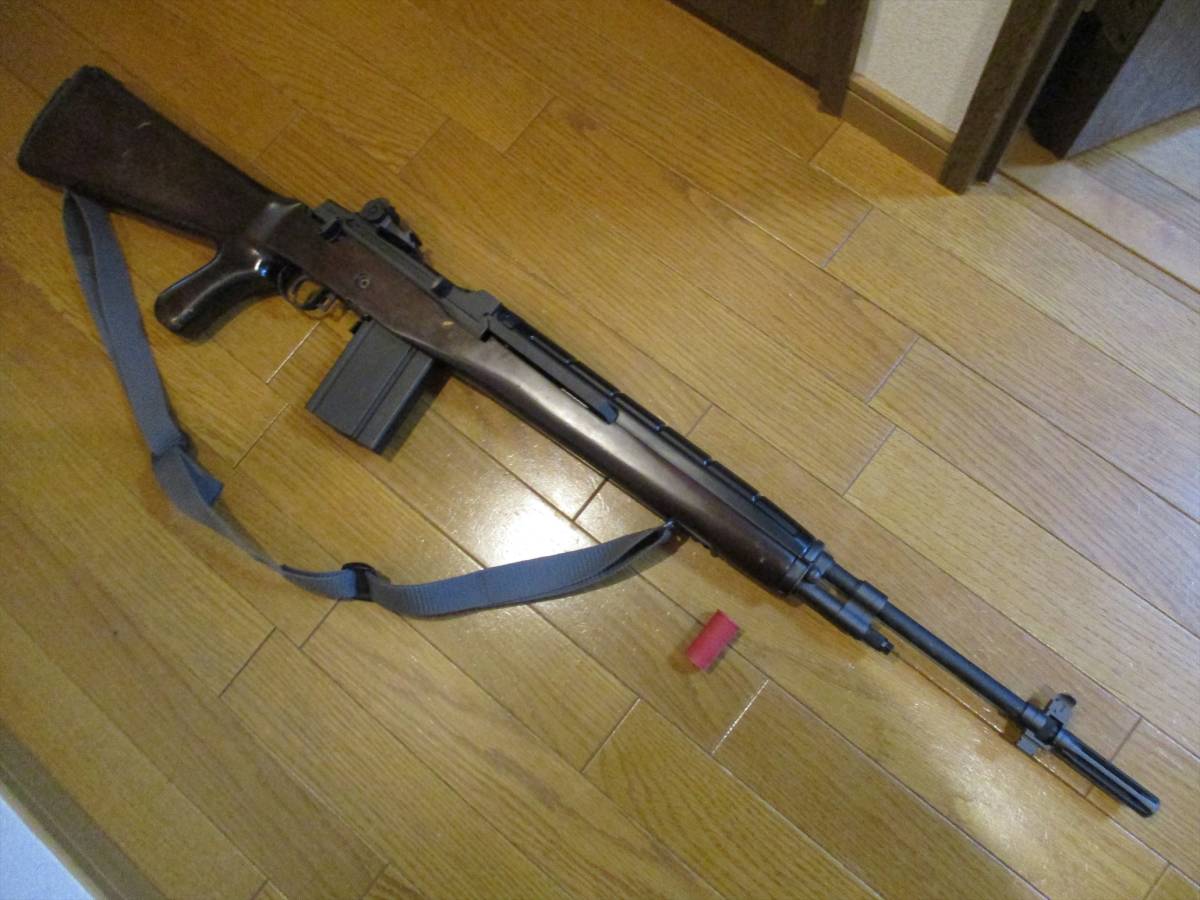 東京マルイ M14 稀少木製ストック付き 電動ガン - ミリタリー