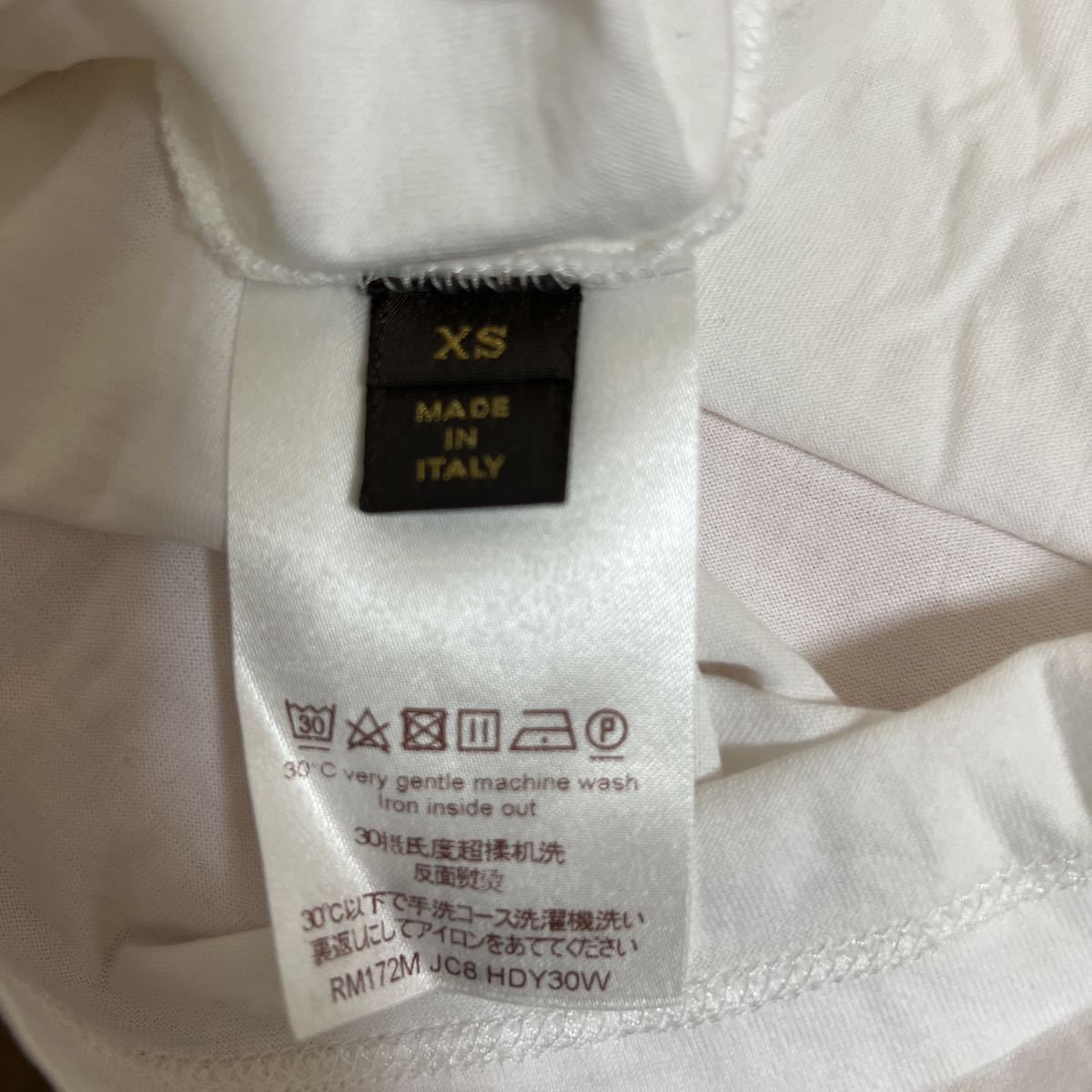 美品】LOUIS VUITTON ルイ ヴィトン フラグメント ロゴ コラボ Tシャツ