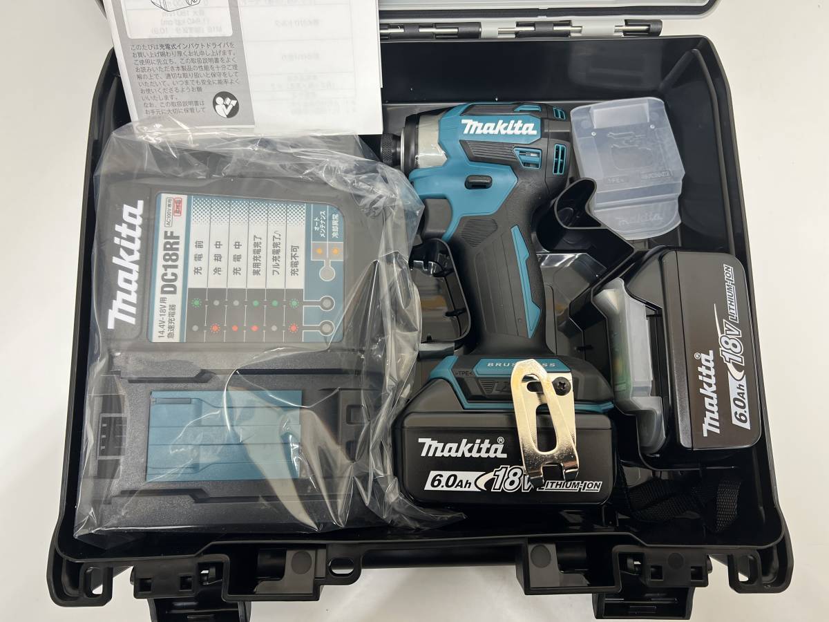 SRI【開封確認のみ未使用、併売品】TD173DRGX 18V充電式インパクトドライバ【1-230204-MK-17-SRI】_画像5