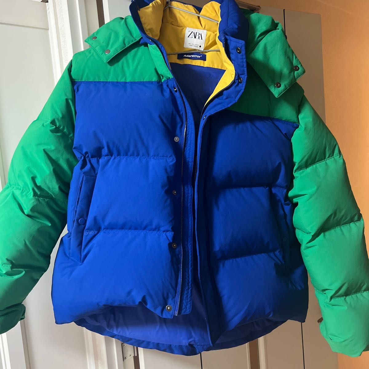 ZARA ADER ERROR COLOR BLOCK DOWN JACKET|Yahoo!フリマ(旧 ZARA ADER ERROR COLOR BLOCK DOWN JACKET|Yahoo!フリマ(旧