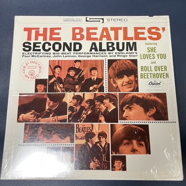 LP　The Beatles / The Beatles' Second Album【1976年US再発盤】【ST2080】【ステレオ盤】【オレンジ・キャピトル】【ノイズ無し】_画像1