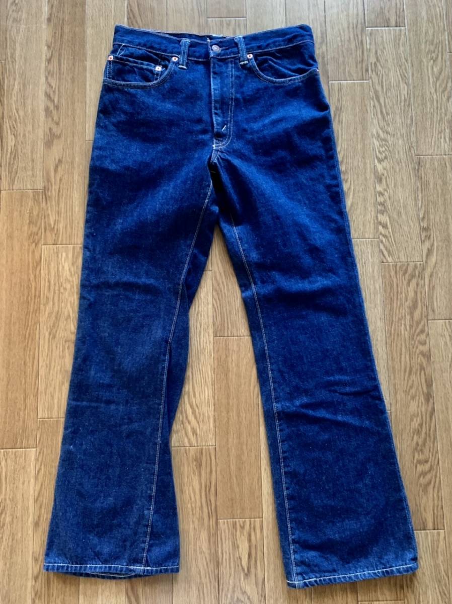 Levi's 501 66前期 ワンウォッシュ 生地-